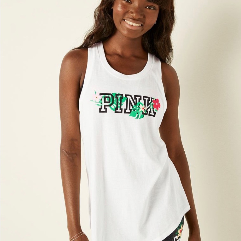 Pink Victoria’s Secret top sleeveless blouse